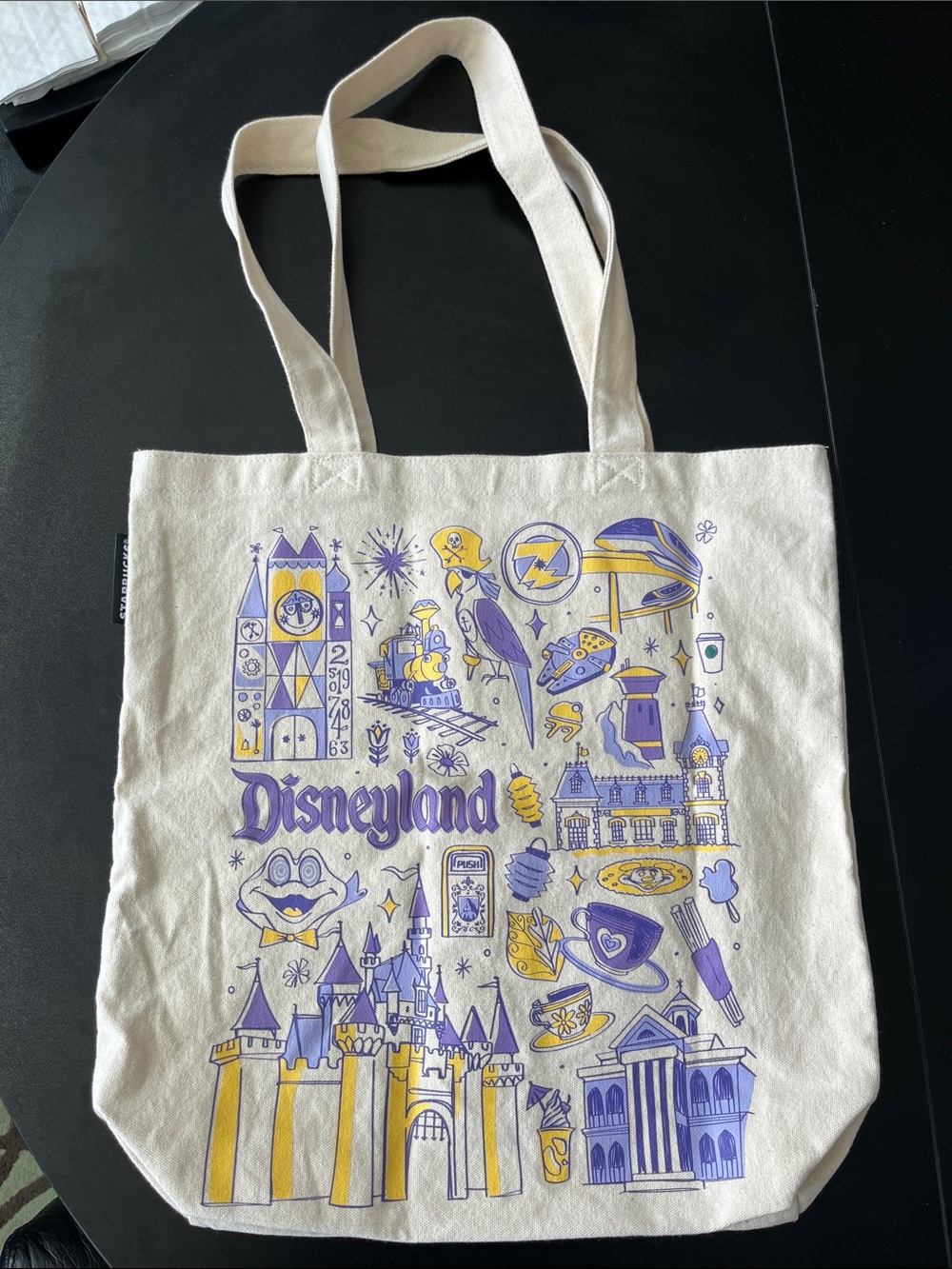 Disneyland Starbucks "Been There" Series Canvas Tote Bag